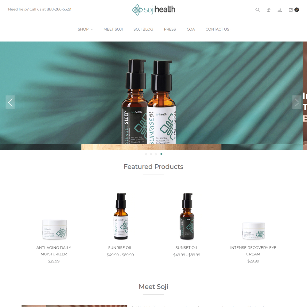 Soji Health - Online Beauty Products Selling